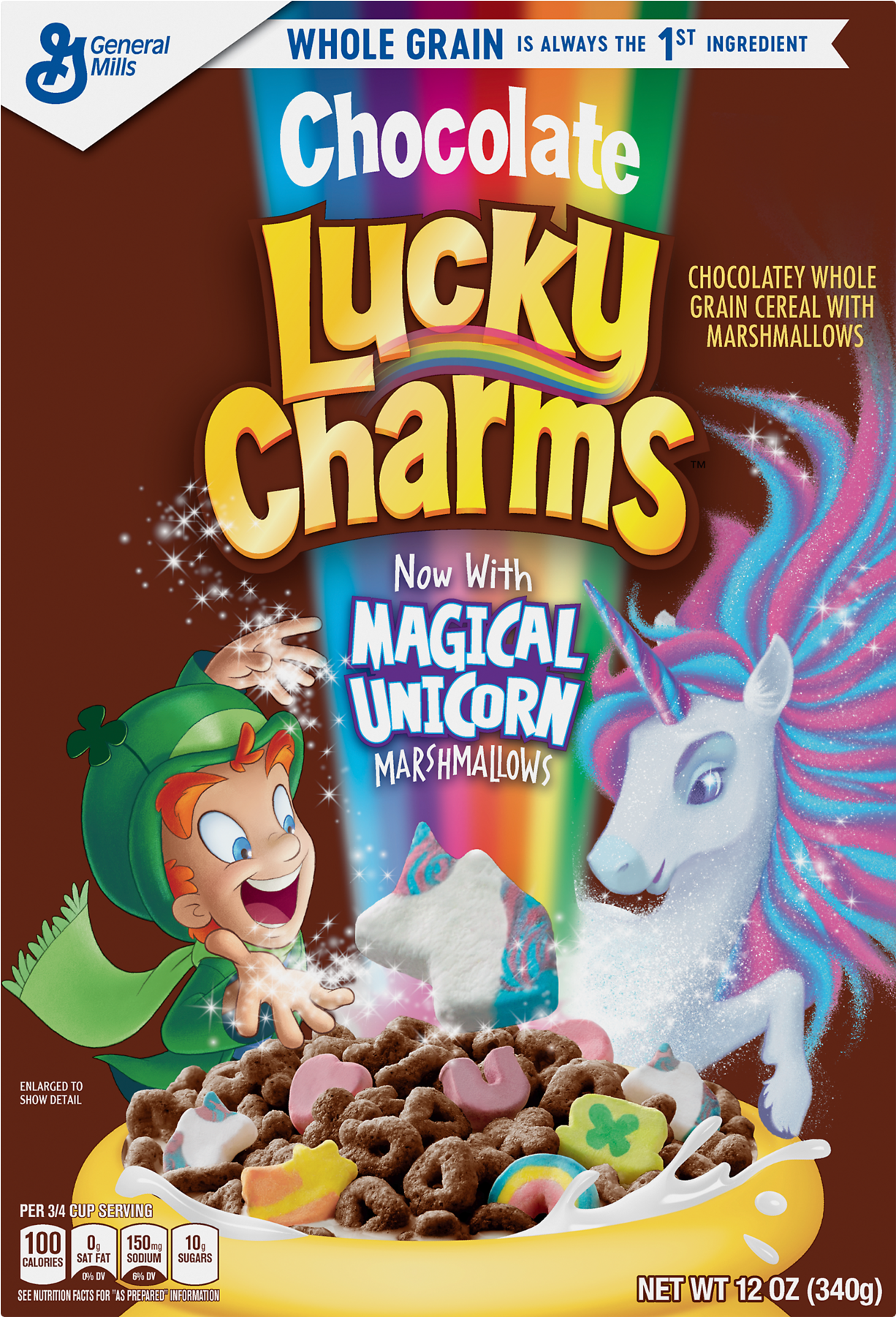 Lucky Charms Magical Unicorn (1800x1800), Png Download