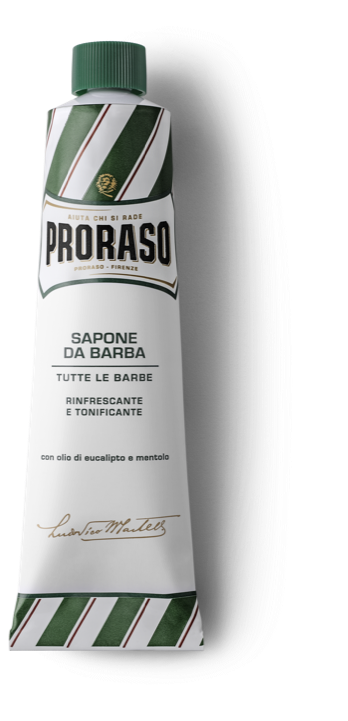 Sapone Da Barba In Tubo 150 Ml - Proraso Green Shaving Cream 150 Ml (483x720), Png Download