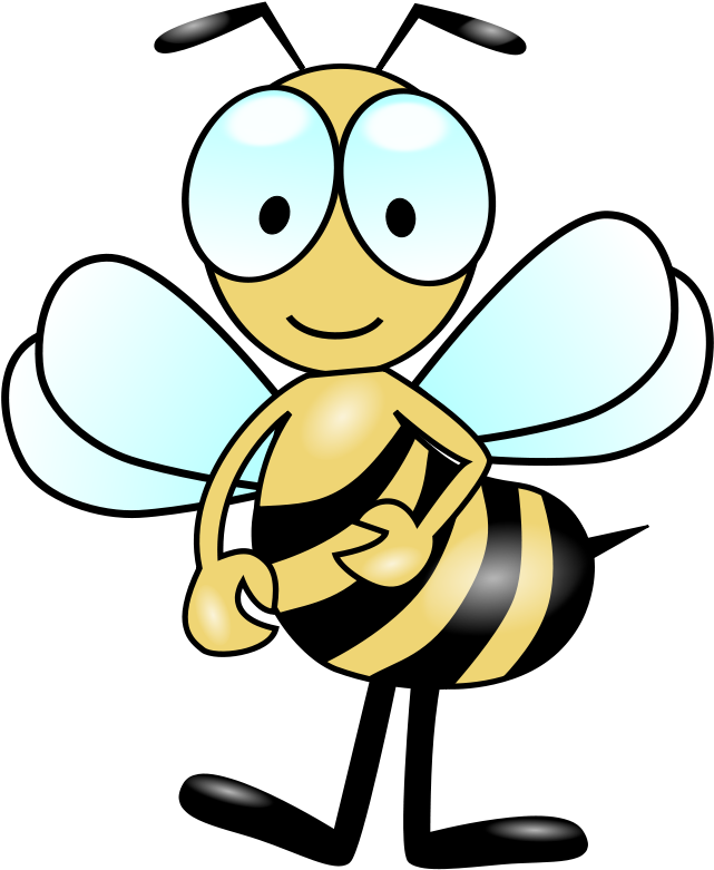 Free Bee - Worksheet Part Of The Bee (662x800), Png Download