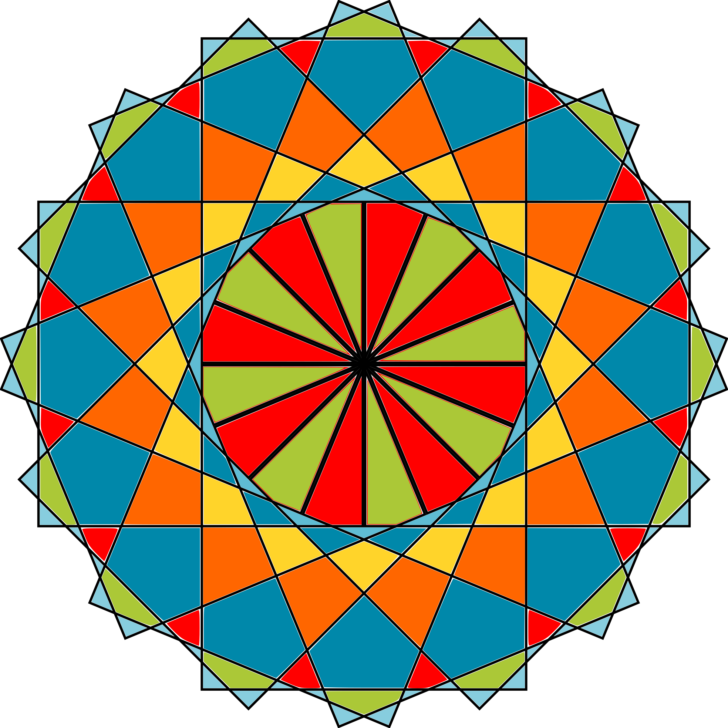 Islamic Modern Vector Ornaments Art By Ornamentsart - Gambar Ornamen Islam Png (2400x2400), Png Download