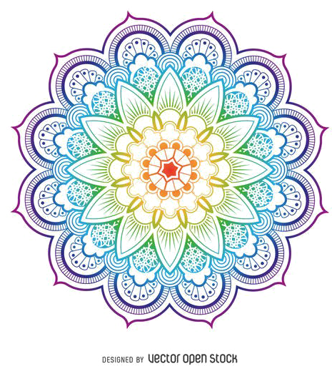 Mandala Transparent Png - Mandala Transparent (570x570), Png Download