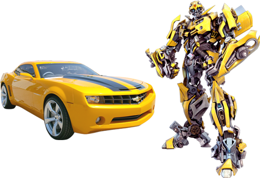 Bumblebee - Bumble Bee Wall Sticker (540x382), Png Download