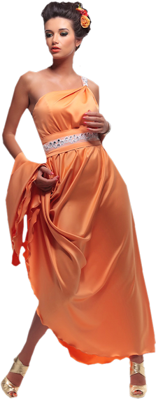 Png Modelos Y Flores Variado - Double Trouble (an Erotic Romance) [book] (307x599), Png Download