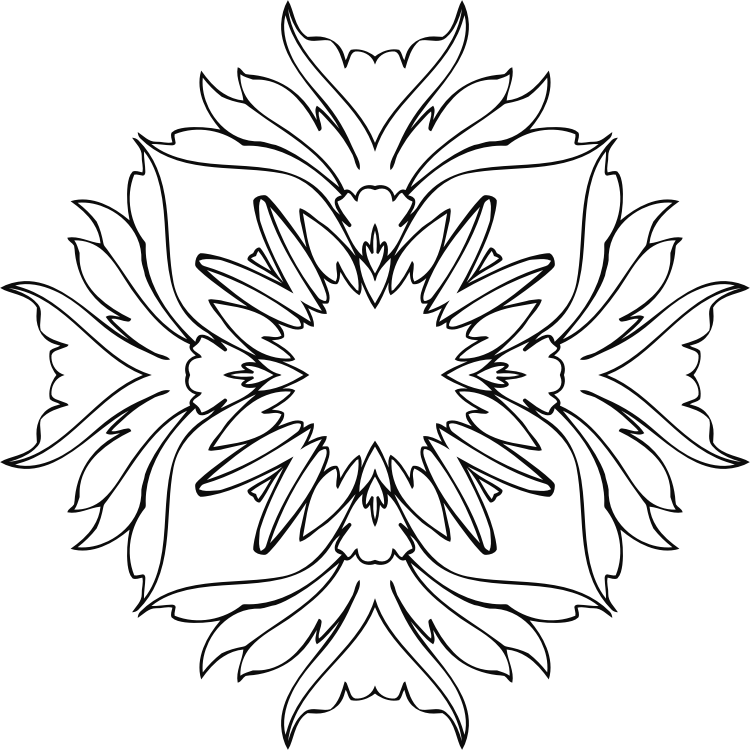 Download Full Size Version Click Here - Line Art (750x750), Png Download