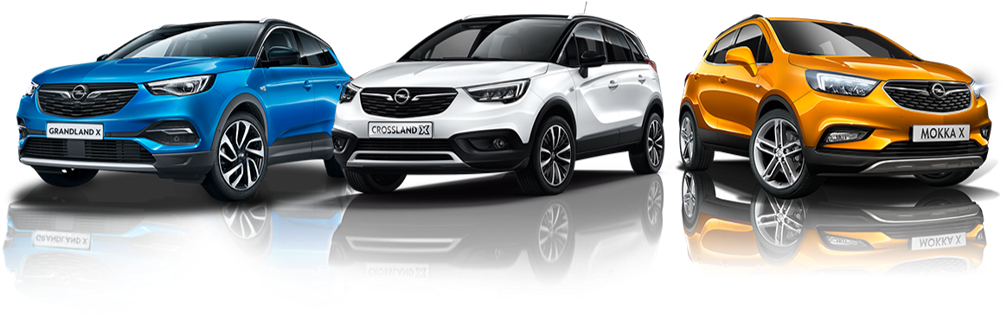 Superdays-modelos - Gama Suv Opel (1038x365), Png Download