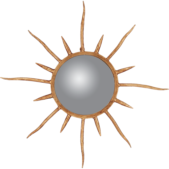 Golden Sunbeams Mirror - Pagan Sun God Symbol (550x550), Png Download