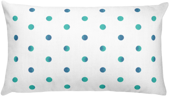 Watercolor Polka Dot Leggings Watercolor Polka Dot - Throw Pillow (600x600), Png Download