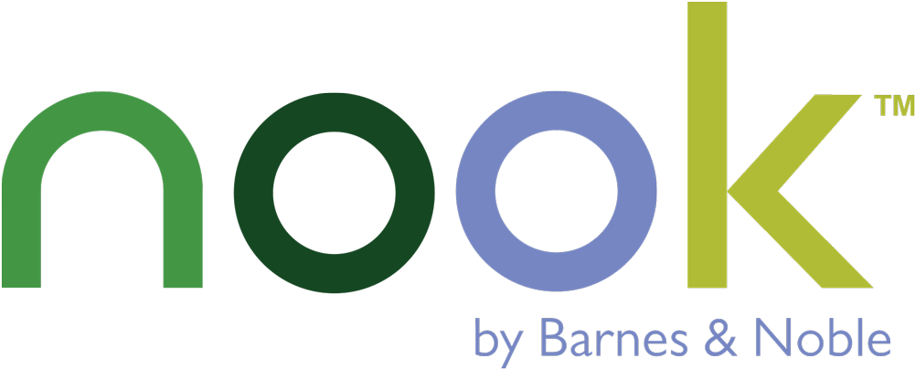 1200px-b&n Nook Logo - Barnes And Noble Nook Logo (1000x403), Png Download