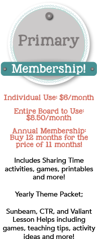 Primary Membership Includes Sharing Time Packets, Yearly - .com (221x549), Png Download
