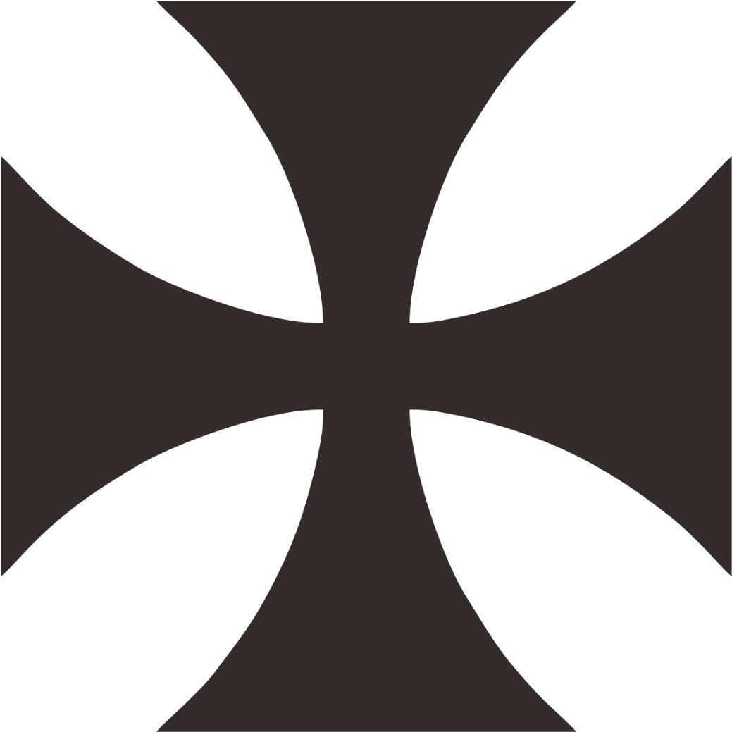 Maltese Cross Cruz De Malta Logo Vector - Croix Pattée (1600x1136), Png Download