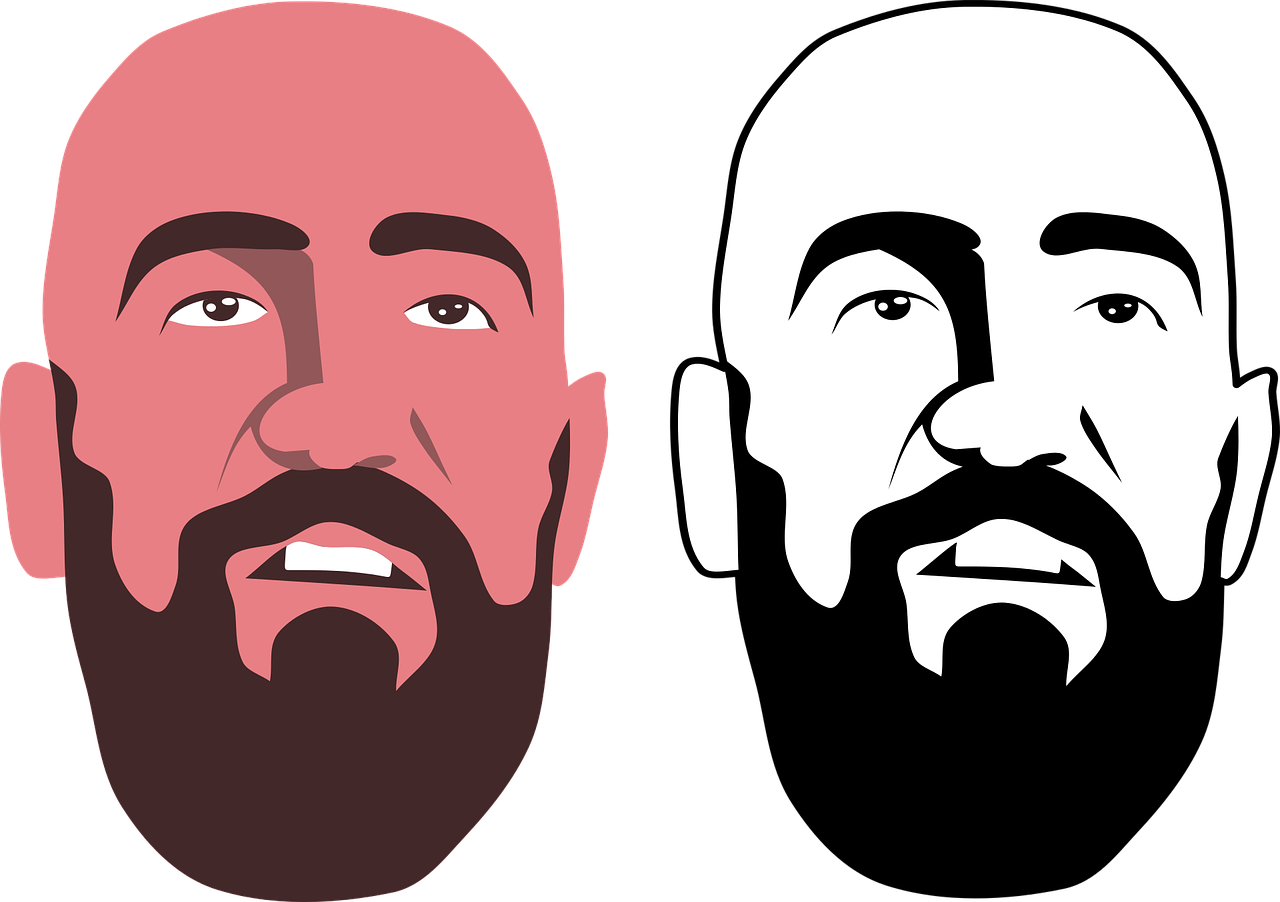 Bored,comic Vector Graphics - Sad Man Face Png (500x352), Png Download
