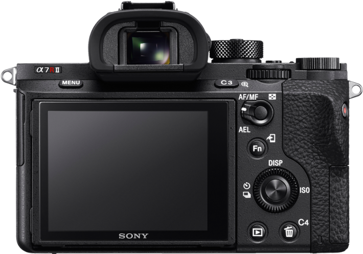 Sony A7rii Full Frame Mirrorless 4k Camera - Sony A7r Ii (alpha 7r Ii, Ilce-7rm2) Camera Body (786x655), Png Download