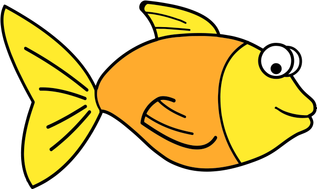 Fish Clipart Vector And Png Free Download - Clipart Png Vector Fish (1200x628), Png Download