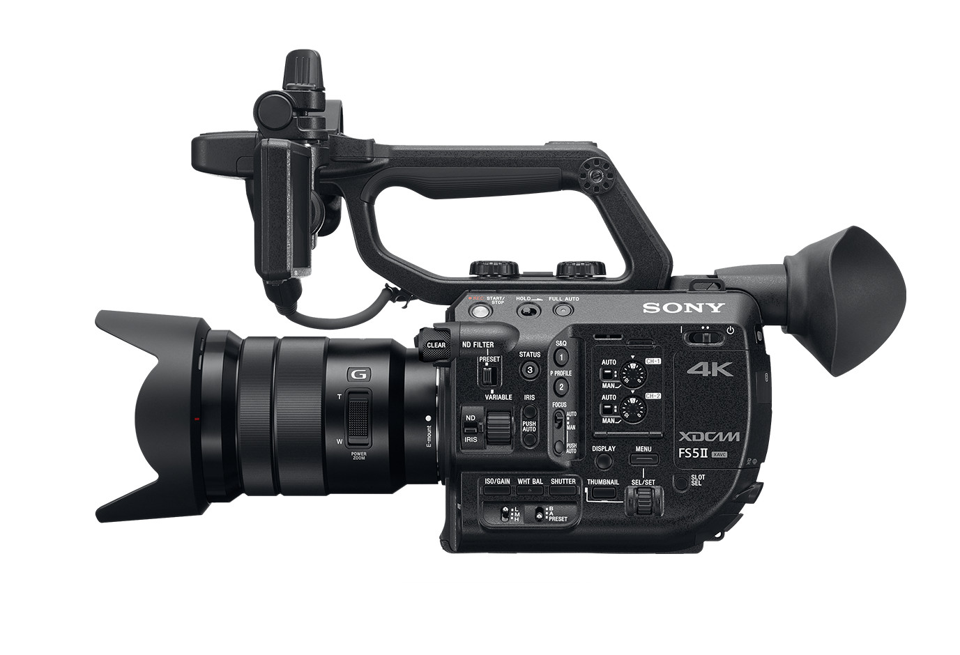 Sony Fs5 Mark Ii (1600x1061), Png Download