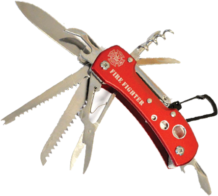 Multi Purpose Firefighter Maltese Cross Knife Derks - Multi-tool (480x480), Png Download