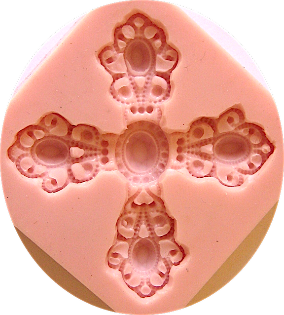 Maltese Cross - Bead (576x638), Png Download
