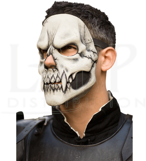 White Skull Trophy Mask - Mask (550x550), Png Download