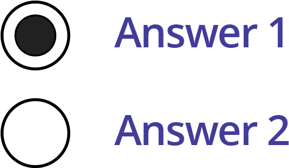 An Example Of A Radio Button That Has Been Selected - Radio Button (1100x800), Png Download