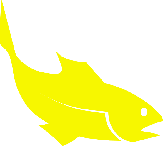 Fish Clipart Black And White Clipart Panda Free Clipart - Fish (600x558), Png Download