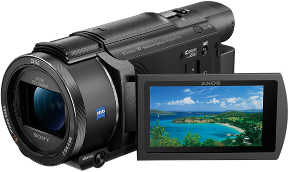 Sony Handycam 4k 16.6 (750x441), Png Download