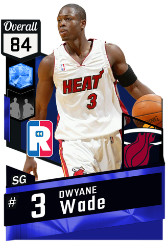 '03 Dwyane Wade Sapphire Card - Jordan Clarkson 2k16 Card (325x475), Png Download
