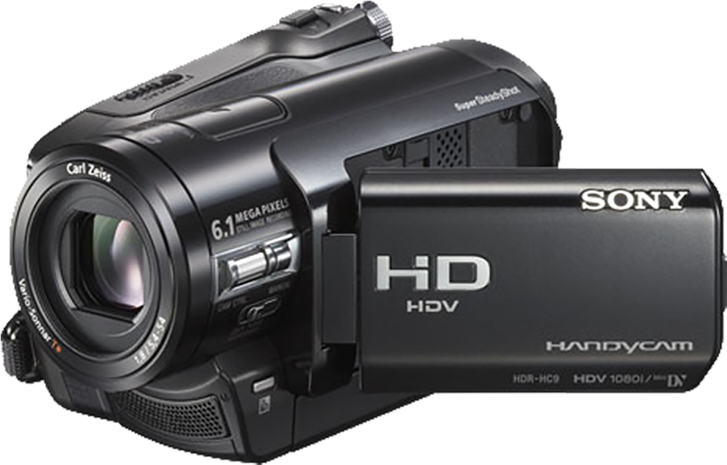 Sony Handycam Hdr-hc9 - Camcorder - 1080i (1500x1500), Png Download