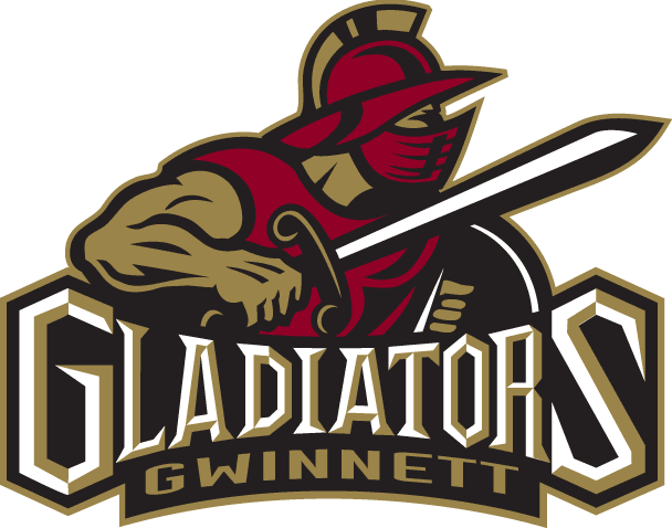 Atlanta Gladiators Logo (608x478), Png Download