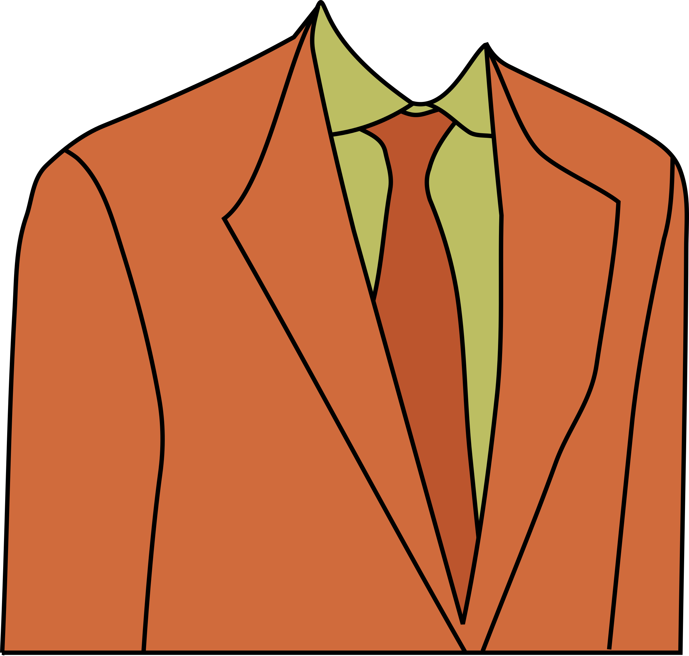 Big Image - Clipart Suit Png (2400x2285), Png Download