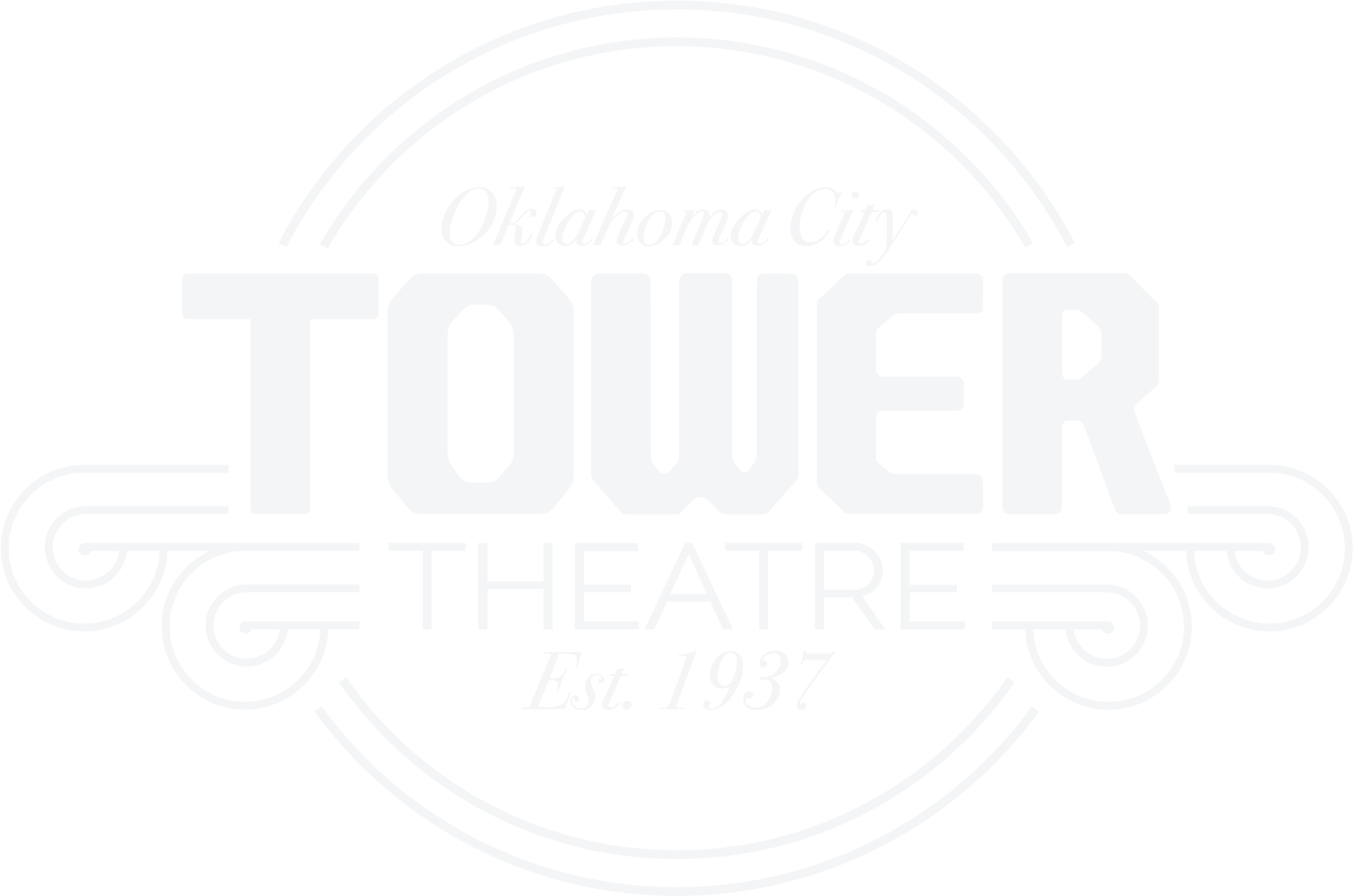 Newsletter Signup - Tower Theatre Okc Logo (2720x1846), Png Download