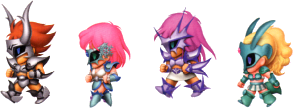 Gladiator - Final Fantasy 5 (648x232), Png Download