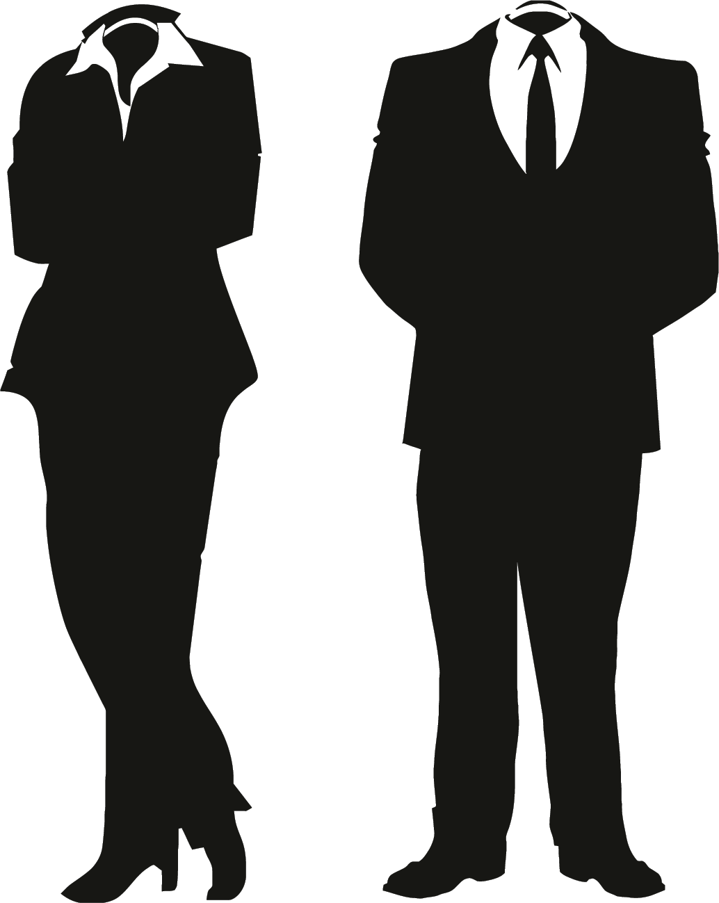 Suit Woman Clip Art - Formal Business Attire Clipart (1034x1299), Png Download