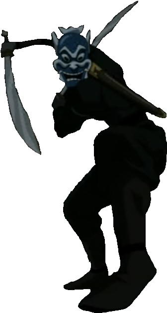 Blue Spirit - Zuko Blue Spirit Png (396x641), Png Download