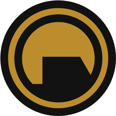 480px Black Mesa Logo G Man Briefcase - Half Life Black Mesa Logo (480x480), Png Download