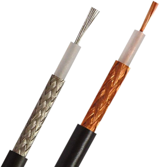 Ptfe Coaxial Cable - Cabo Coaxial (517x540), Png Download