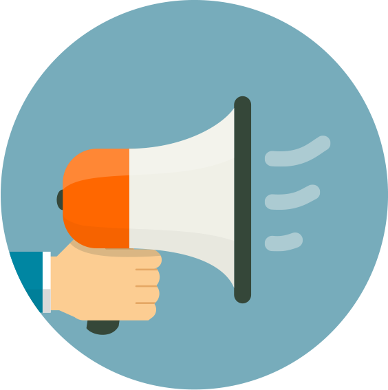 Attention Png - Grab Attention - Attention Png (564x567), Png Download