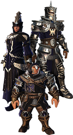 Collection Content Foreground Strongholds Pvp Guildarmor - Evil Warrior (260x465), Png Download