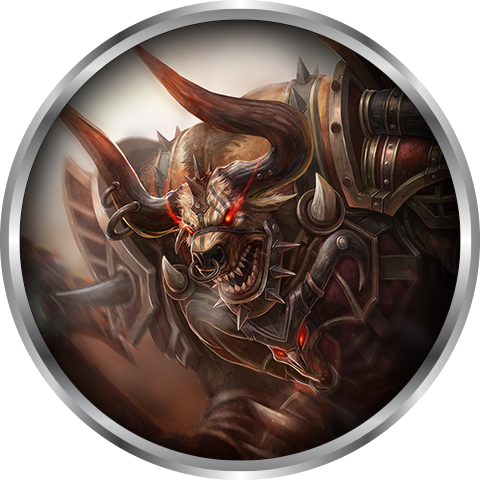 World Of Warcraft Gladiator Boost - Wow Tauren Fan Art (480x480), Png Download