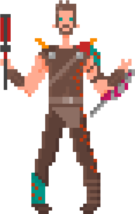 Gladiator Thor In Thor - Cartoon (1200x1200), Png Download