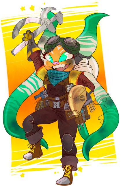 Her Name Is Chai'ti - Illustration (500x652), Png Download