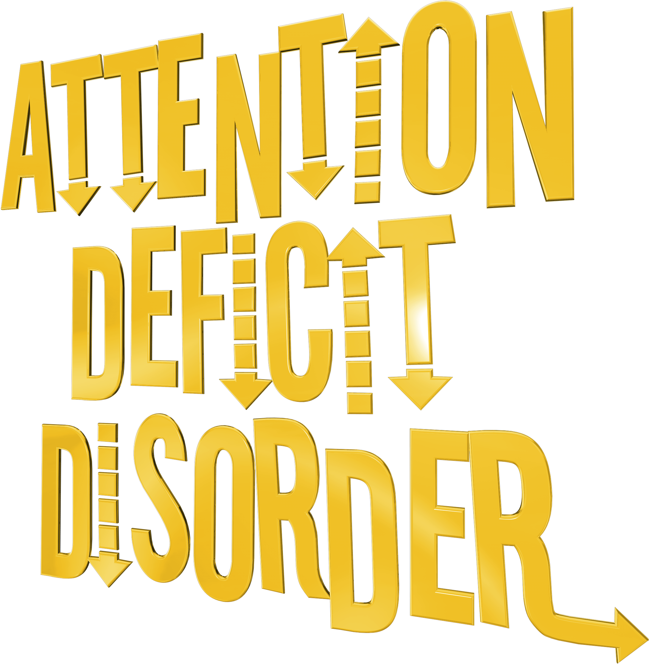 Attention Deficit Disorder - Attention Deficit Disorder Transparent (3000x2400), Png Download