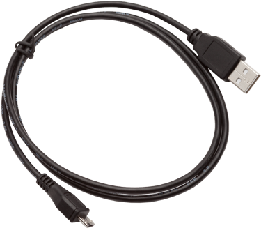 Compact, Lightweight Charger Cable - Usb Cable To Micro (799x380), Png Download