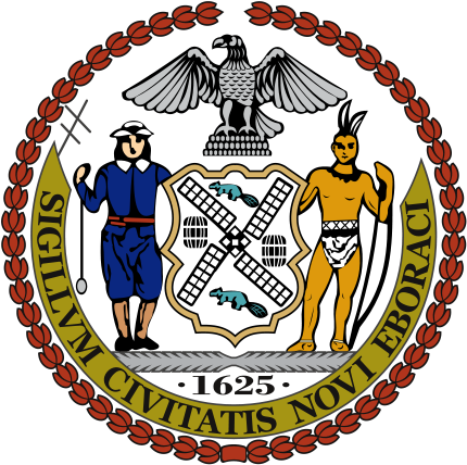 En - New York City Wappen (430x428), Png Download