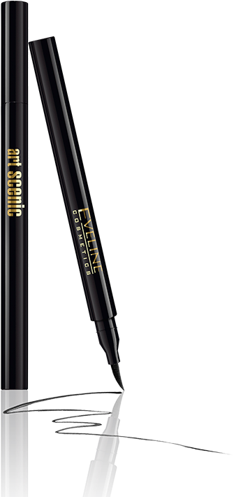 Eyeliner Marker Art Professional Make Up - Eveline Cosmetics Professional Art Eyeliner Marker (750x750), Png Download