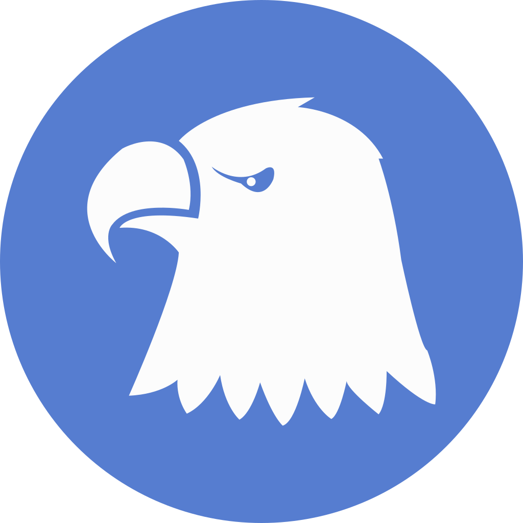 Download Svg Download Png - Eagle Icon (1024x1024), Png Download