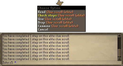 Clue Scroll Step Counter - Scroll (519x281), Png Download