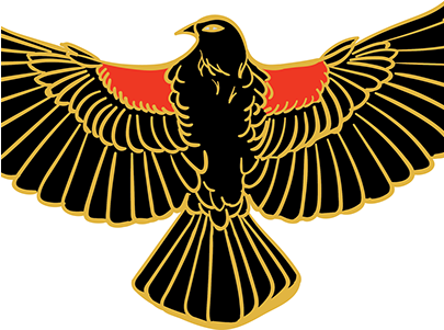 Red Winged Black Bird - Sniper Elite Iii (404x316), Png Download