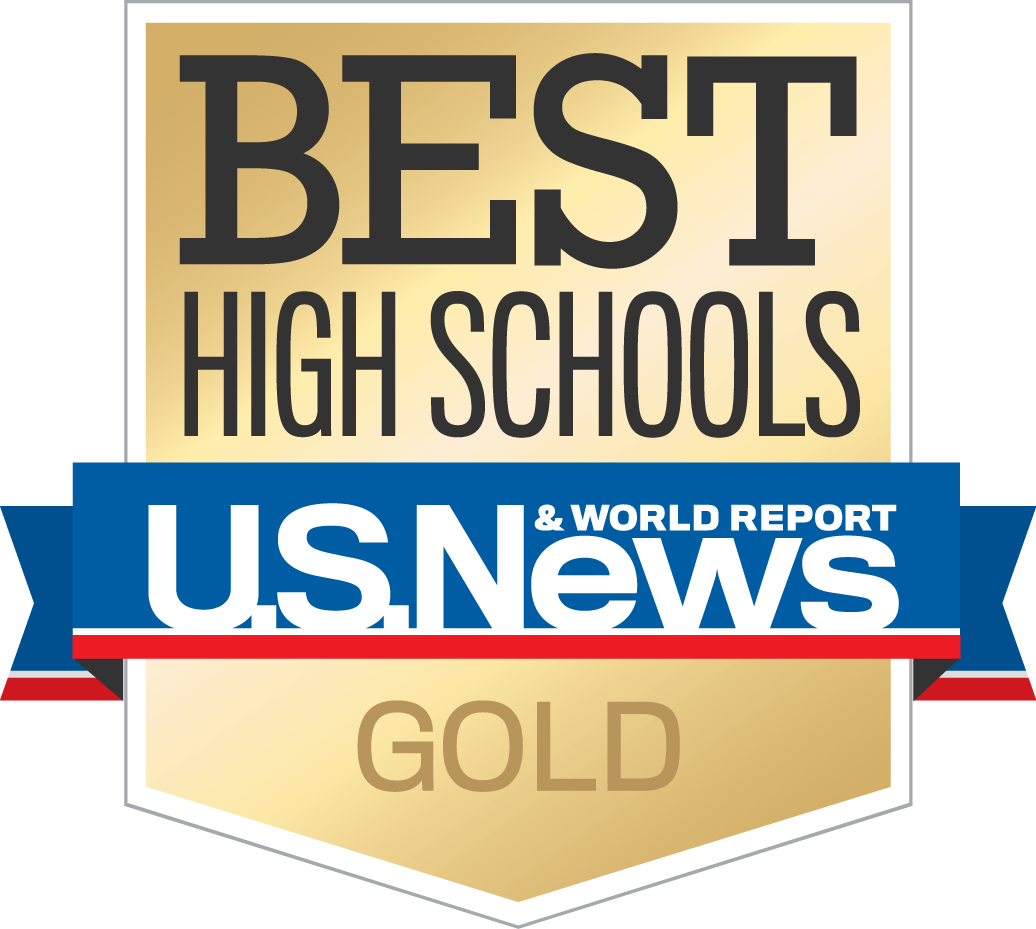 Gold Best High Schools - Us News Best High Schools (1036x929), Png Download