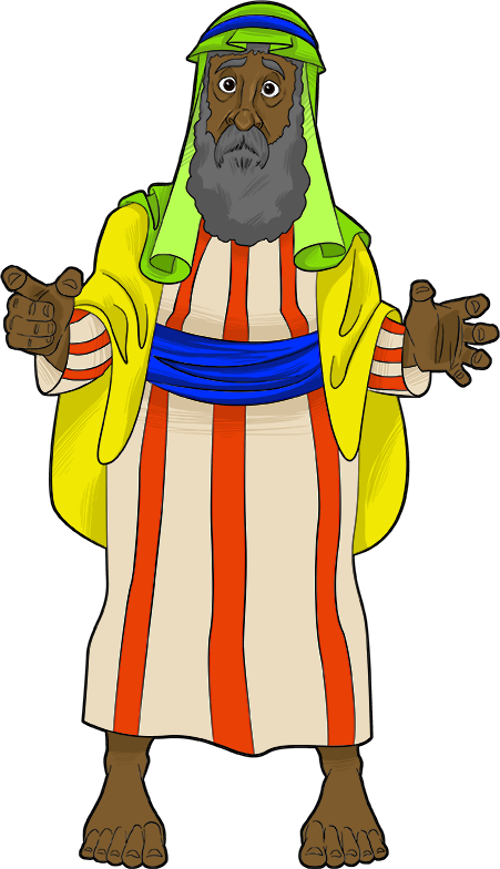 Famine Clipart Bible - Jesse David's Father Clipart (451x784), Png Download