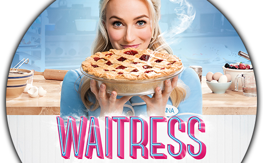 Theater Review - Waitress - Waitress The Musical Pantages (530x329), Png Download