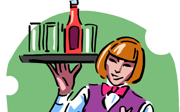 Waitress - Gratuity (595x371), Png Download